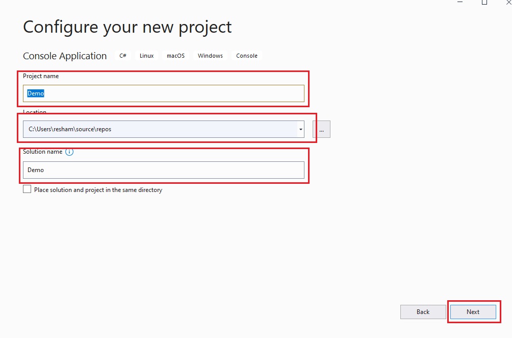 project