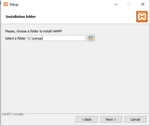 xampp setup