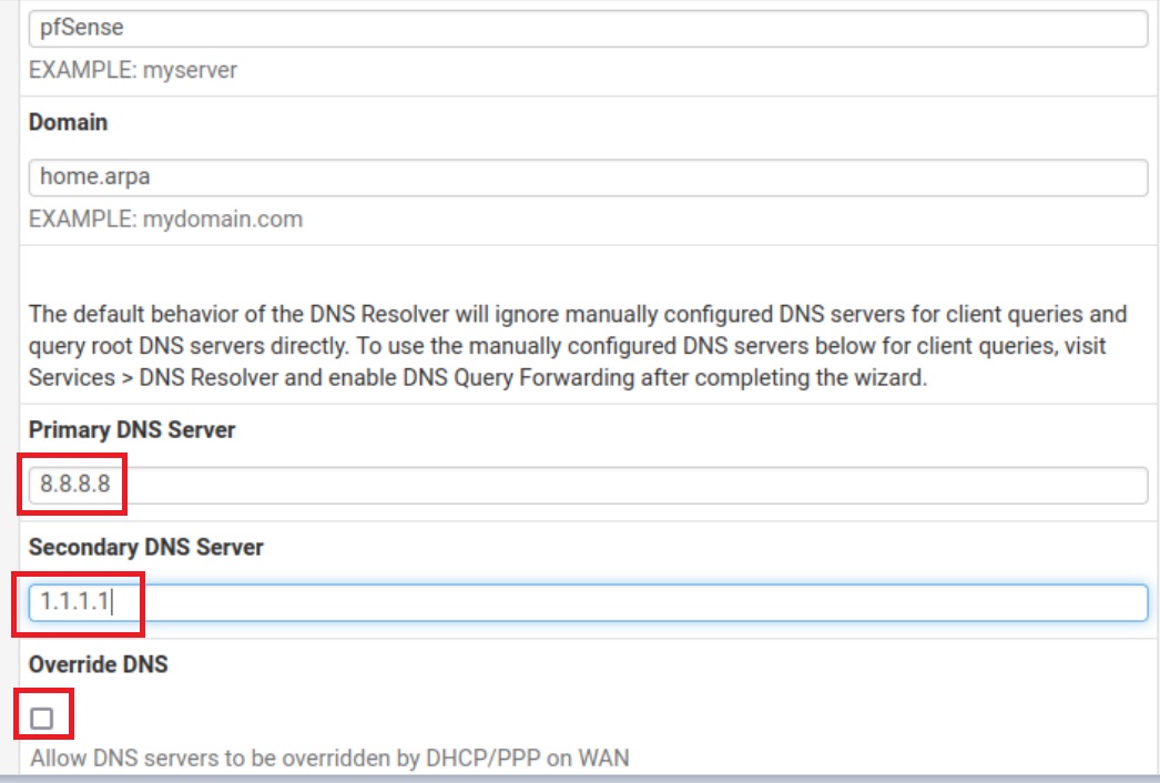 pfsense install